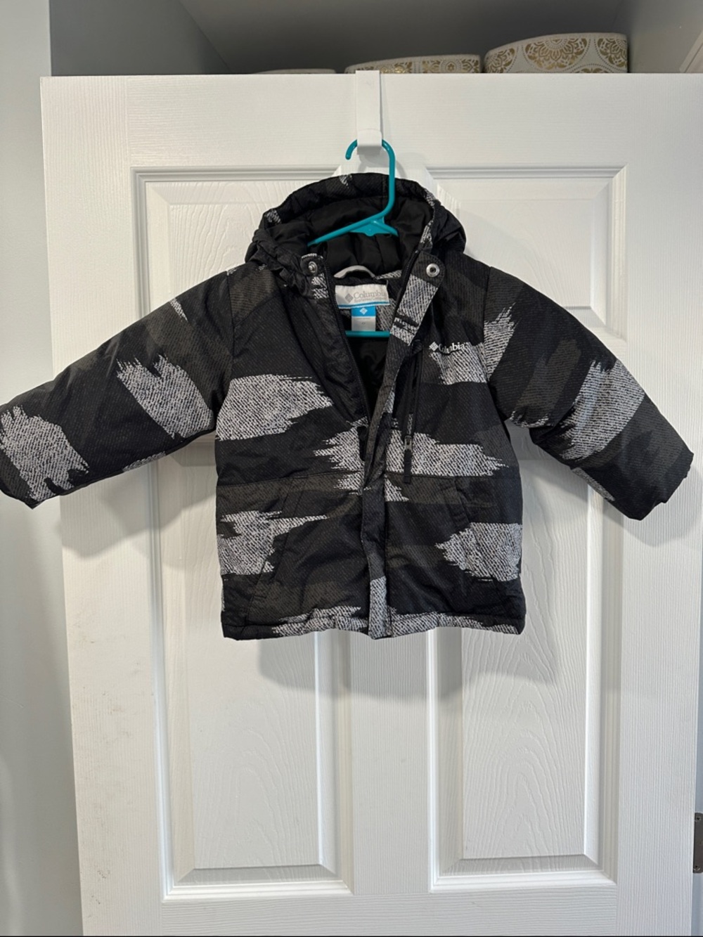 Columbia Black and Gray Toddler Puffer Jacket